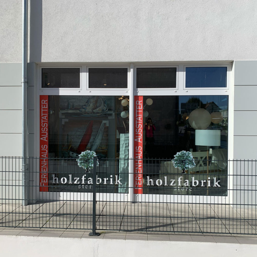 Holzfabrik Beklebung Store