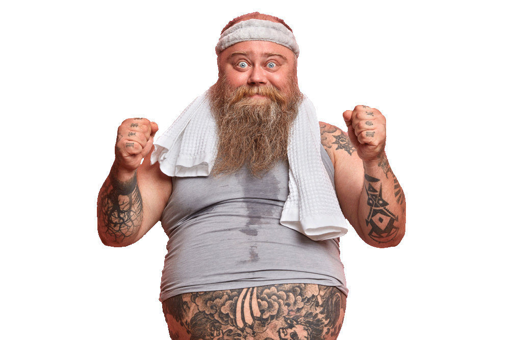 funny-overweight-man-being-sweaty-after-intensive-cardio-raises-clenched-fists-dressed-sportswear-does-morning-exercises-loose-weight-puts-all-efforts-be-fit-healthy-sport-obesity funny-overweight-man-being-sweaty-after-intensive-cardio-raises-clenched-fists-dressed-sportswear-does-morning-exercises-loose-weight-puts-all-efforts-be-fit-healthy-sport-obesity