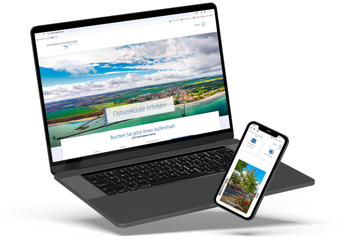 Webseite Kühlungsborn.de Webseite Kühlungsborn.de