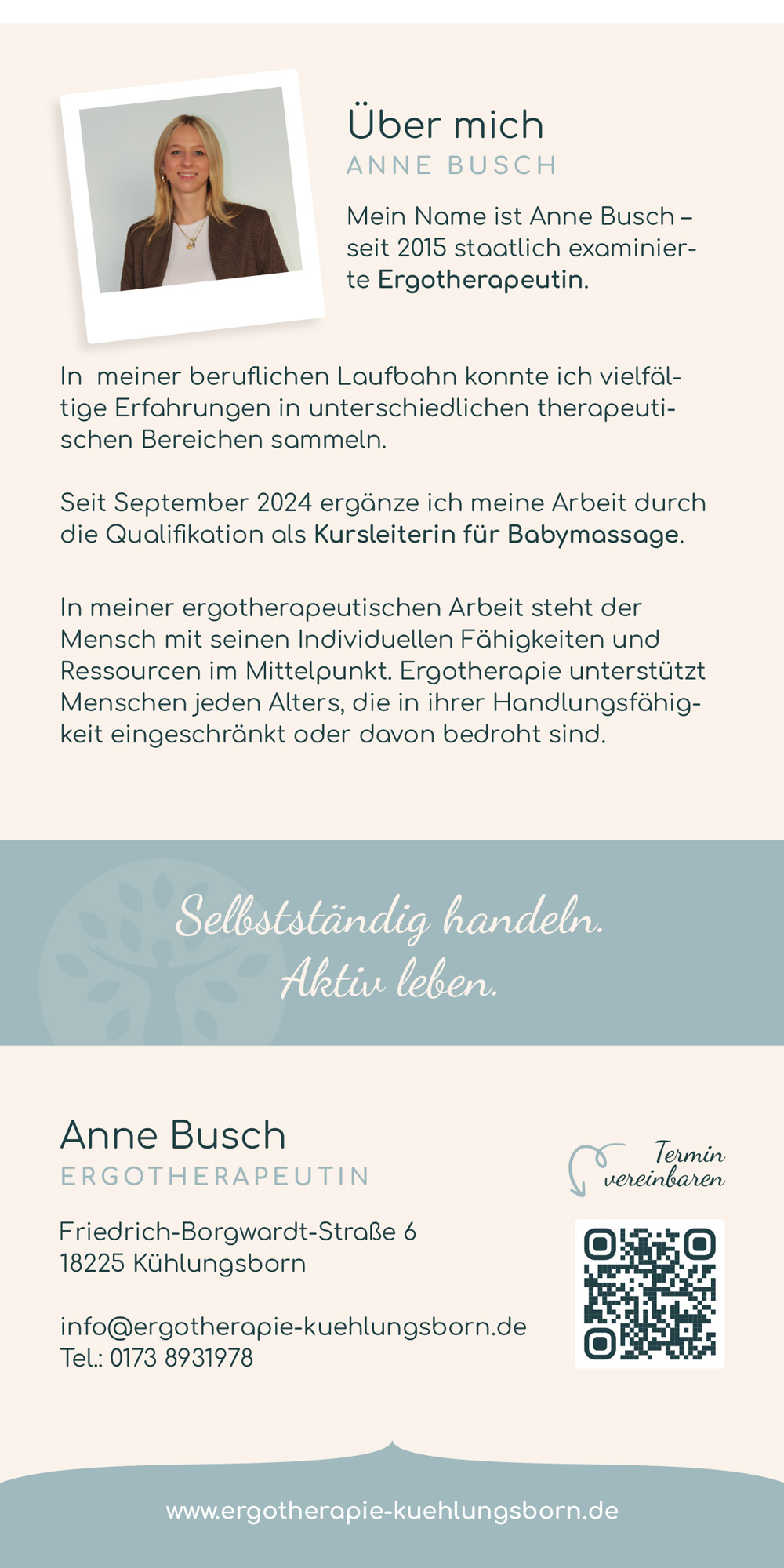 Ergotherapie Busch Flyer